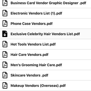 VENDORS LIST OF YOUR NEED ❤️